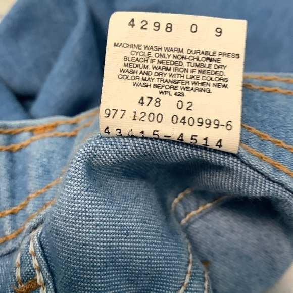 Vintage Levi’s 478 Jeans - Picture 13 of 14